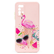 Чехол-накладка - SC246 для "Xiaomi Redmi 9T" (003) (pink)