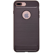 Чехол-накладка The ultimate experience Carbon для "Apple iPhone 7 Plus/iPhone 8 Plus" (grey) ..