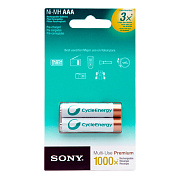 Аккумулятор AA Sony HR6 (2-BL) Ni-MH 2100 mAh (20/120) ..