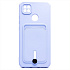 Чехол-накладка - SC304 с картхолдером для "Xiaomi Redmi 9C" (light violet) (208507)
