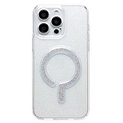 Чехол-накладка - SM050 SafeMag для "Apple iPhone 15 Pro Max" (white)