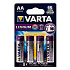 Батарейка AA Varta LR6 PROF.LITHIUM (4-BL) (40/400) ..