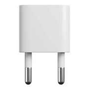 Переходник универсальный - с китайской на евро вилку - LUX 4см (white)