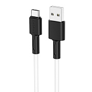 Кабель USB - Type-C Borofone BX31 18W 100см 3A  (white)