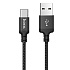 Кабель USB - Type-C Hoco X14 Times Speed 18W 200см 3A  (black)