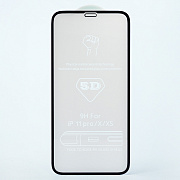 Защитное стекло Full Screen - 3D Flat для "Apple iPhone 11 Pro" (тех.уп.) (black)