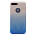 Чехол-накладка - SC097 Gradient для "Apple iPhone 7 Plus/iPhone 8 Plus" (blue/silver)