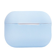Чехол - Soft touch для кейса "Apple AirPods Pro 2"  (повр. уп) (blue)