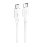 Кабель Type-C - Type-C Hoco X96 60W 100см 3A  (white)