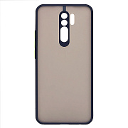 Чехол-накладка - PC041 для "Xiaomi Redmi 9" (dark blue/black)