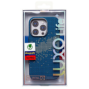 Чехол-накладка Luxo Creative PC  для "Apple iPhone 16 Pro" (135) (blue/green)