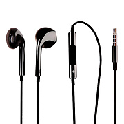 Проводные наушники с микрофоном вкладыши Activ Clean Line Jack 3,5  (black)