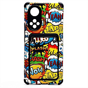 Чехол-накладка - SC284 с картхолдером для "Honor 50/Nova 9" (004) (multicolor)