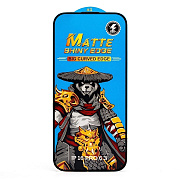 Защитное стекло Full Screen Matte для "Apple iPhone 16 Pro/iPhone 17" (black)