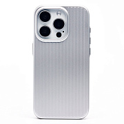 Чехол-накладка - PC089 для "Apple iPhone 15 Pro" (silver)