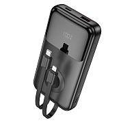 Внешний аккумулятор Hoco Q28A 22.5W+PD20W 10000mAh Type-C/USB/Type-C/iWatch (black)