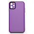 Чехол-накладка - PC084 экокожа для "Apple iPhone 11" (purple)