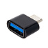 Переходник USB (м) - Type-C (п) - 2см (black)