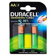 Аккумулятор AA Duracell HR6 (2-BL) Ni-MH 2500 mAh (2/20) предзаряженные