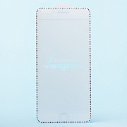 Защитное стекло Full Screen - для "Apple iPhone 7 Plus/iPhone 8 Plus" Diamond (white/gold) (white)