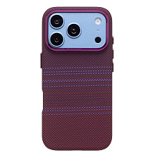 Чехол-накладка Luxo Creative PC для "Apple iPhone 17 Pro/18 Pro" (P005) (burgundy)