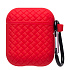 Чехол - SCD04 для кейса "Apple AirPods/AirPods 2" (red)