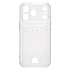Чехол-накладка - SC300 с картхолдером для "Apple iPhone 17 Pro" (white)