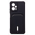 Чехол-накладка - SC304 с картхолдером для "Xiaomi Poco X5" (black) (218000)