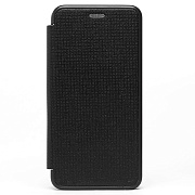 Чехол-книжка Brera Like Me для "Apple iPhone 7 Plus/iPhone 8 Plus" (black/black) откр.вбок ..