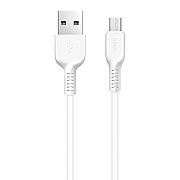 Кабель USB - micro USB Hoco X20 Forest Mystery 12W 300см 2,4A  (white)
