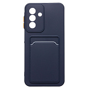 Чехол-накладка - SC337 с картхолдером для "Samsung Galaxy A26 5G" (dark blue) (239384)