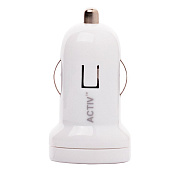 Адаптер Автомобильный Activ CAU1-1A-01 1USB/5V/1A (white) ..