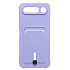 Чехол-накладка - SC304 с картхолдером для "Tecno Spark 50 5G" (light violet) (245049)