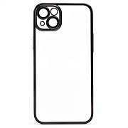 Чехол-накладка - PC073 с закрытой камерой для "Apple iPhone 14 Plus" (black) (213830)