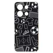 Чехол-накладка Luxo Creative для "Xiaomi Redmi Note 13 4G Global" (140) (black) (238047)
