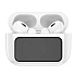 Беспроводные Bluetooth-наушники Hoco TWS EW72 ANC с экраном (white)