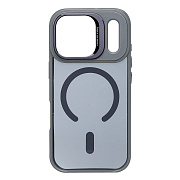 Чехол-накладка - SM026 SafeMag для "Apple iPhone 17 Pro/18 Pro" (gray)