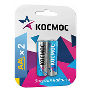 Батарейка AA Космос LR6 (2-BL) (24/288)