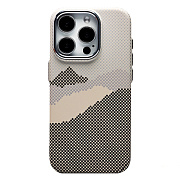 Чехол-накладка Luxo Creative PC  для "Apple iPhone 15 Pro" (125) (gray)