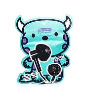 Проводные наушники с микрофоном вкладыши Music Taxi X-605 Jack 3,5 (тех.уп.)  (blue)