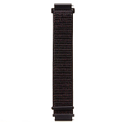 Ремешок - WB37 20 мм универсальный Nylon на липучке (black) 