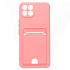Чехол-накладка - SC315 с картхолдером для "Infinix Smart 6 HD" (pink)