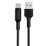 Кабель USB - Type-C Borofone BX1 10W 100см 2A  (black)