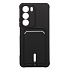 Чехол-накладка - SC304 с картхолдером для "Realme C71" (black) (241112)
