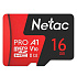 Карта флэш-памяти MicroSD 16 Гб Netac P500 Extreme Pro UHS-I (100 Mb/s) без адаптера (Class 10)