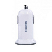 Адаптер Автомобильный Remax АЗУ- 1USB/5V/2.1A (white)
