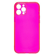 Чехол-накладка - SC344 для "Apple iPhone 12 Pro Max" (transparent/pink) (232048)