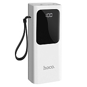 Внешний аккумулятор Hoco J41 (повр. уп.) 10000mAh Micro/Type-C/USB*2/Type-C (white)