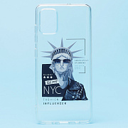 Чехол-накладка - SC226 для "Samsung SM-A515 Galaxy A51" (002) (прозрачный)