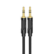 Кабель AUX (папа-папа) Hoco UPA30  100см   (black)